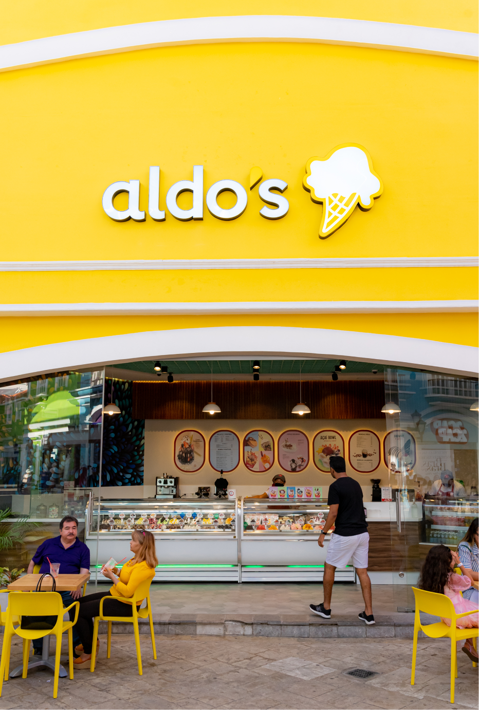 Aldos Gelatto en cancún