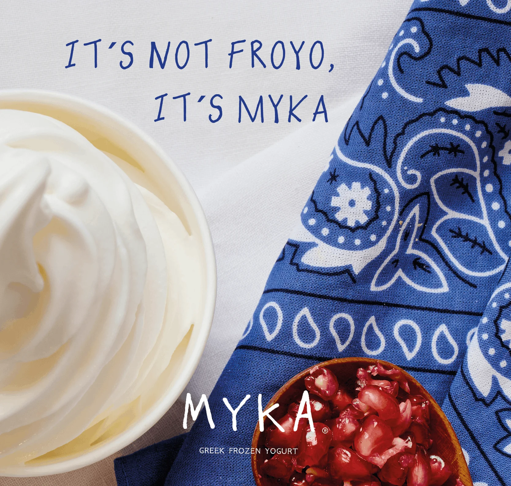 Myka Greek Frozen Yogurt in cancun