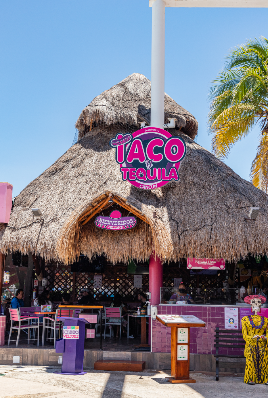 Taco y Tequila en cancún